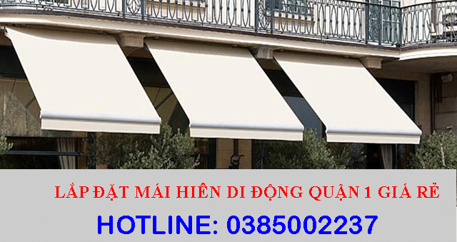 Lắp Đặt Mái Hiên Di Động Quận 1