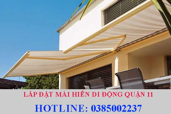 Lắp Đặt Mái Hiên Di Động Quận 11