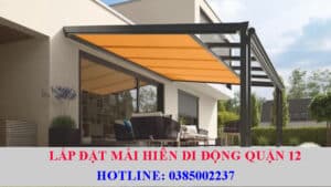 Lắp Đặt Mái Hiên Di Động Quận 12