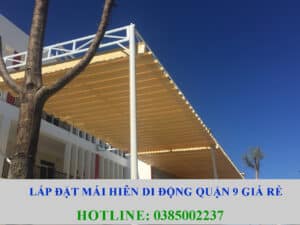 lắp đặt mái hiên di động quận 9