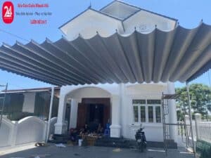 Lắp Đặt Mái Hiên Di Động Tại Hòa Vang
