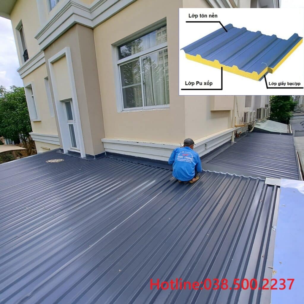 Thi Công Mái Tôn Tại Quận Cẩm Lệ