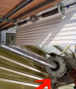 Sửa Cửa Cuốn Bị Đứt Lò Xo