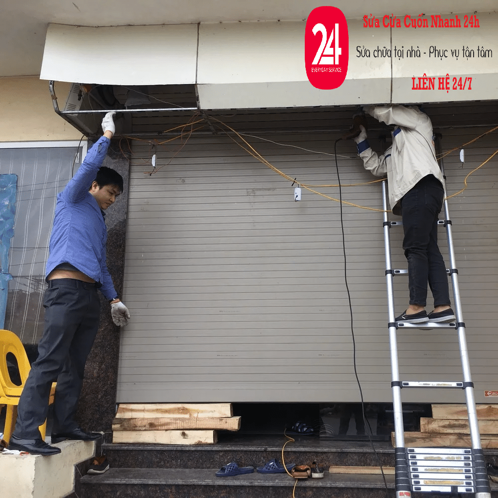 Cách Sửa Cửa Cuốn Kêu To Tại Nhà