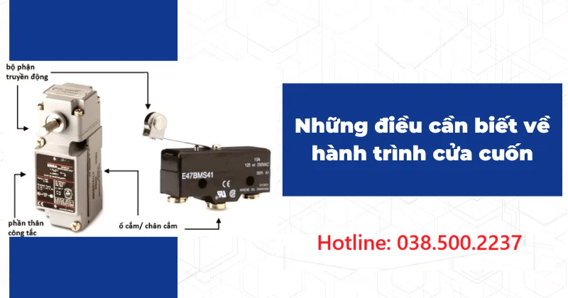 Cài Đặt Hành Trình Cửa Cuốn