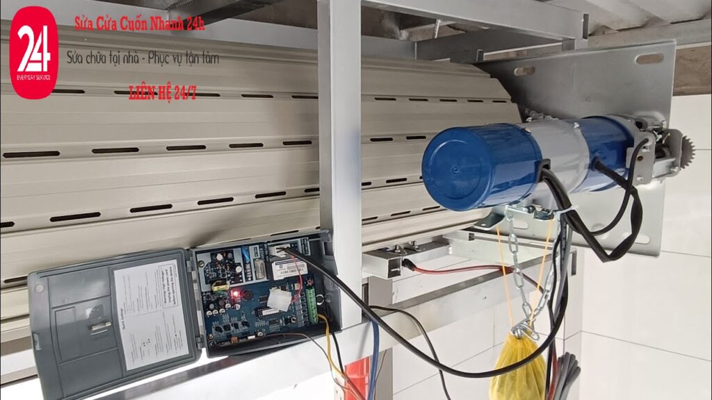 Hướng Dẫn Cách Thay Cáp Cửa Cuốn