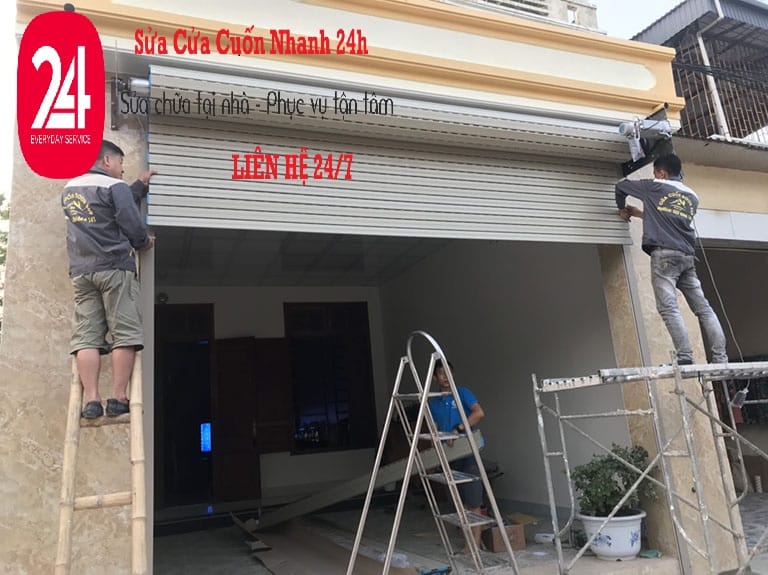 Quy trình sửa cửa cuốn Phường Hiệp Phú minh bạch