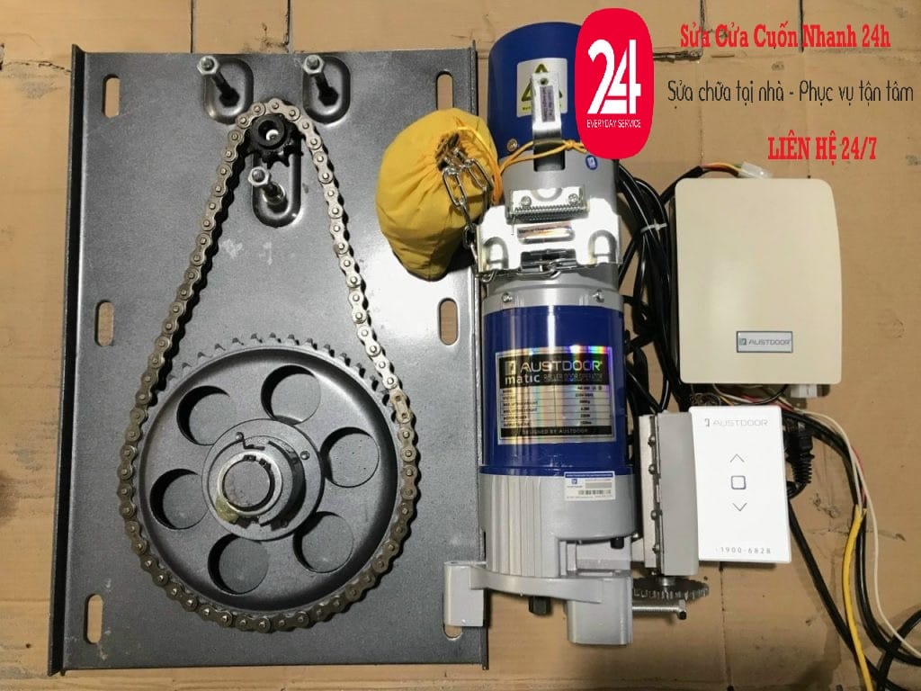 cách bôi trơn cửa cuốn đúng cách