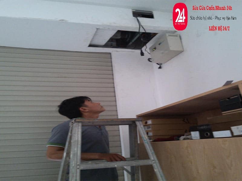 sửa cửa cuốn tại phường việt hưng quận long biên
