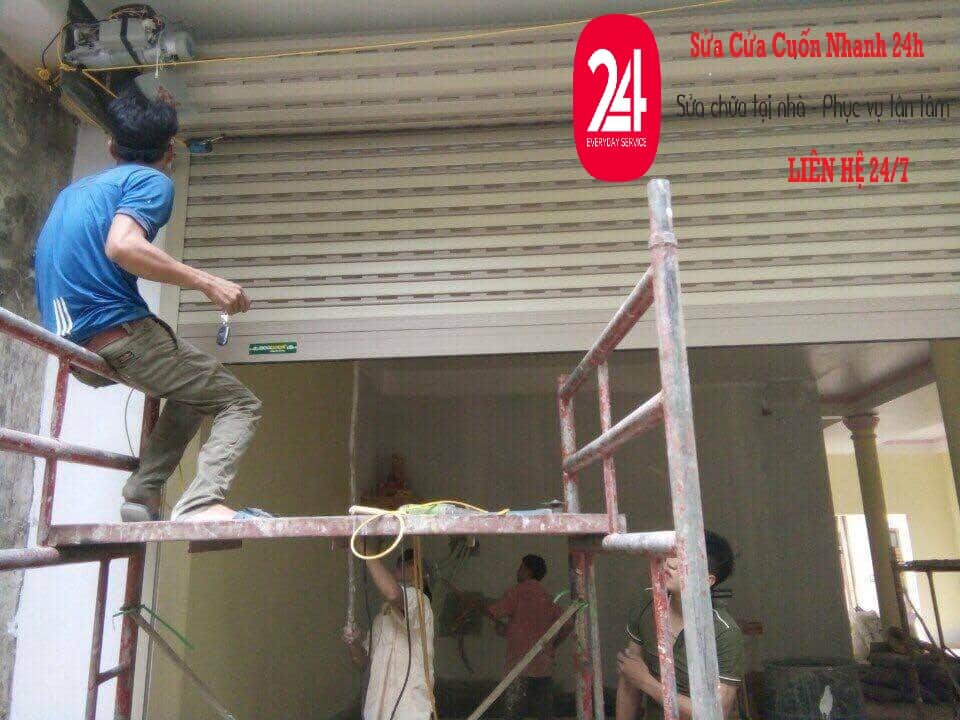 Dịch vụ sửa cửa cuốn tại Sơn Tây khẩn cấp 24/7
