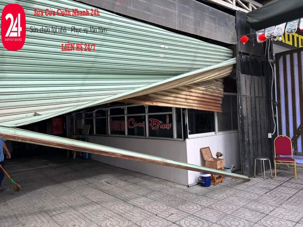 Sửa cửa cuốn tại phường hồng hà