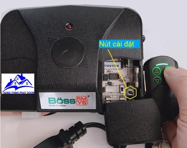 Hướng dẫn lập trình remote cửa cuốn 2