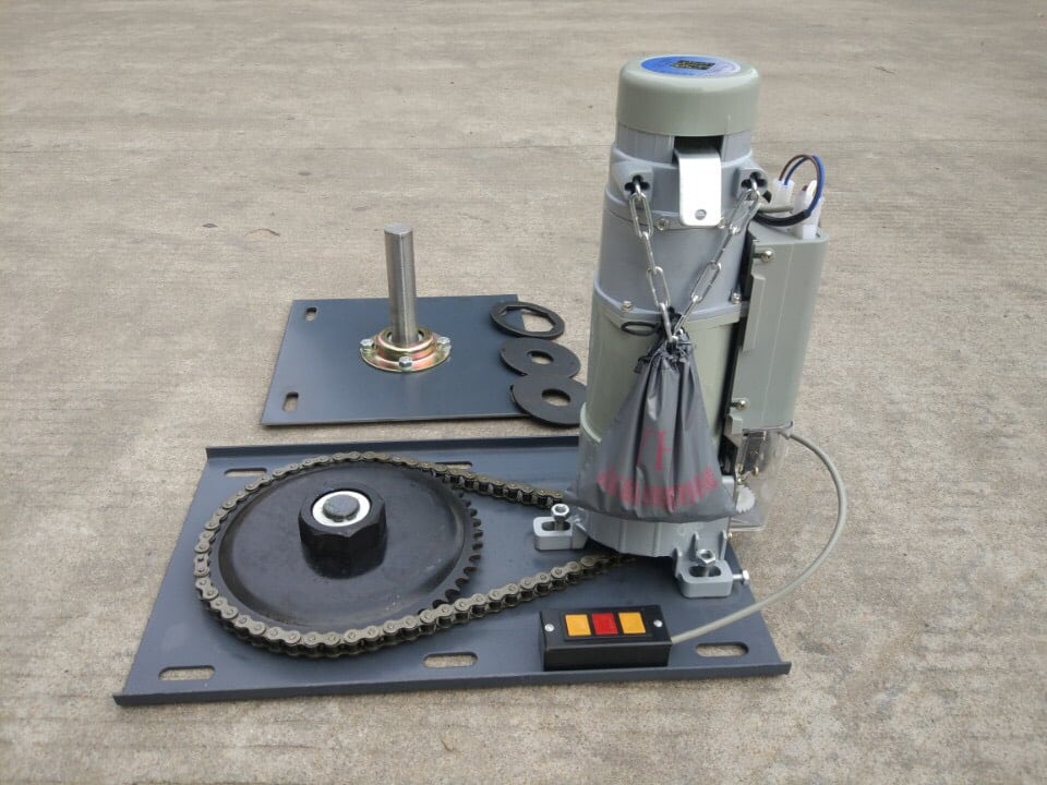 hướng dẫn thay motor cửa cuốn
