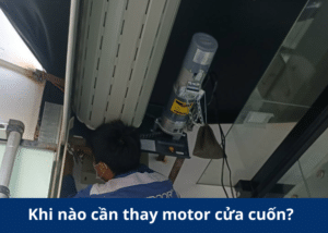 Khi nào nên thay motor cửa cuốn